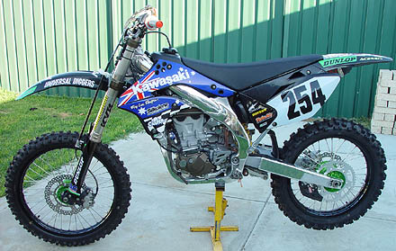 
 Four Stroke Racing 
 2008 Kawasaki KXF 450 SR 
 Rider - Douglas Nowak 
