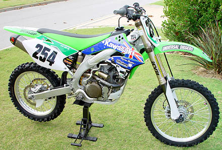 
 Kawasaki KXF 450 SR 
 Rider - Douglas Nowak 
