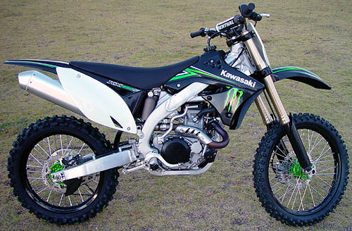 4 Stroke Racing Team Equipment - 2009 Kawasaki KXF 450 S